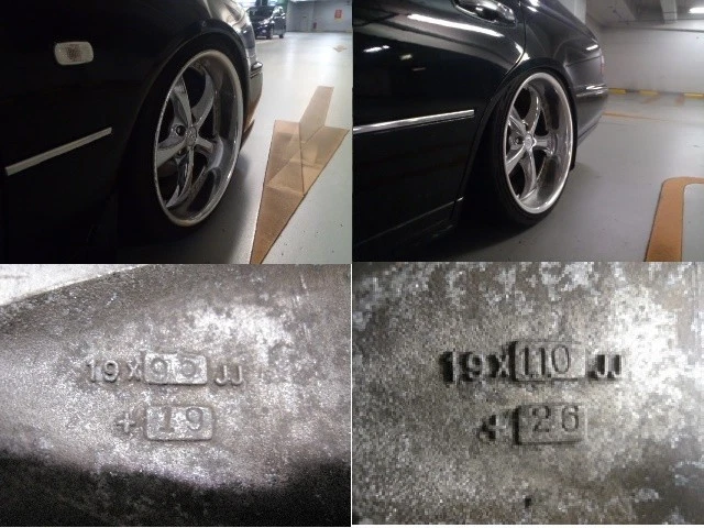 JDM Size: Deep rim WORK VS-KF plated 9.5J+19 11J+26 PCD114.3 5-hole 19 No Tires - Image 9