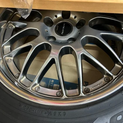 JDM 18 Tire and Wheel Set Work Termist No Tires