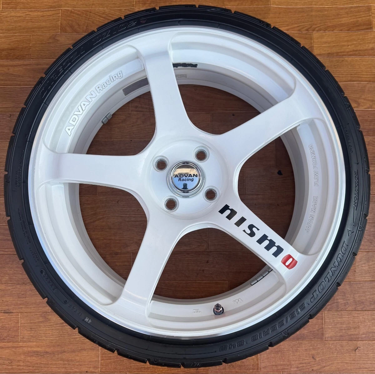 JDM Japan-made YOKOHAMA ADVAN Racing 18-inch wheels with DUNLOP 215/35 No Tires - Image 3