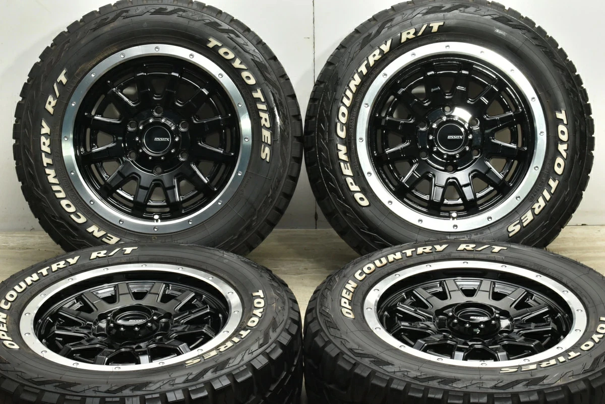 JDM Used Essex 4-Book Set 166.5J x 16 +38 PCD 139.7 215/65R16C 109/107 No Tires - Image 2