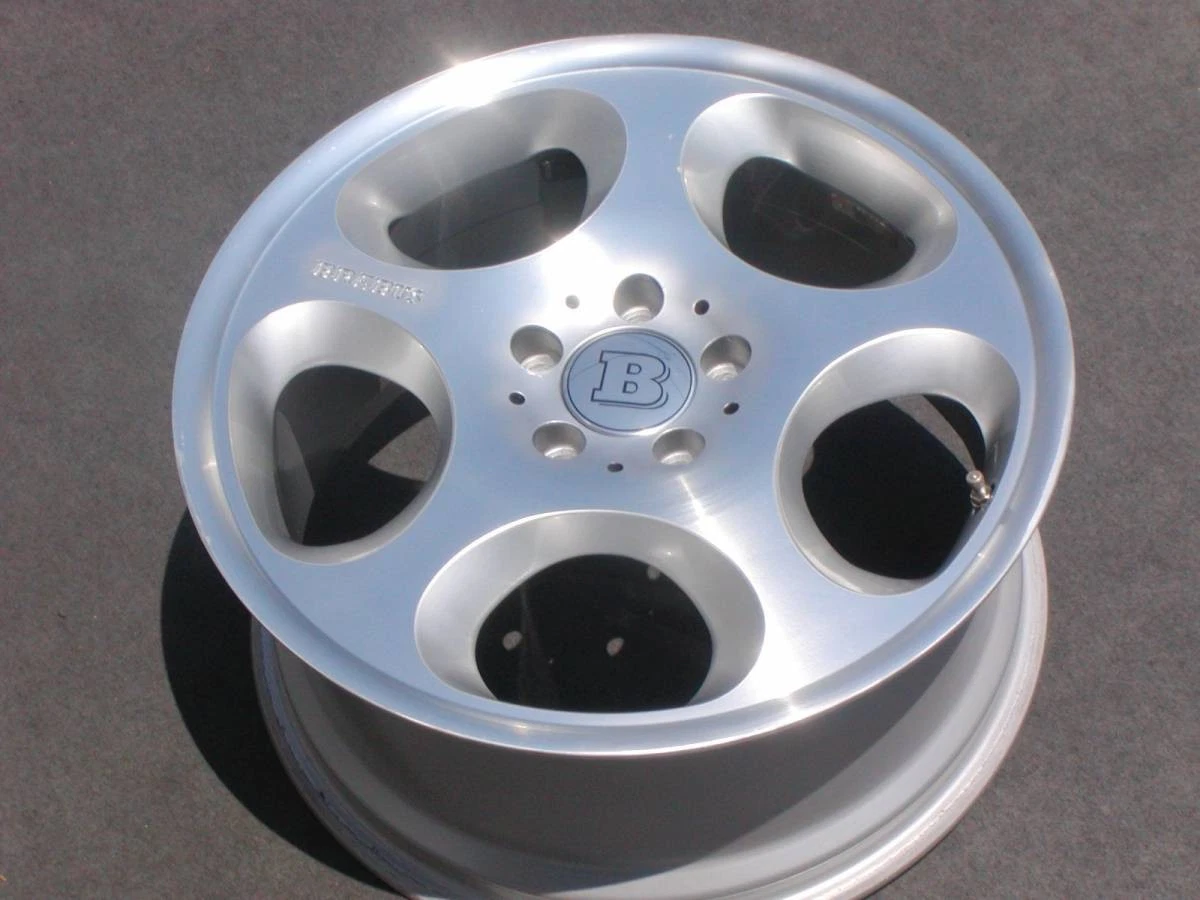 JDM Rare Brabus Mono Rock IV 8.5J +55 wheels for Mercedes-Benz V-Class No Tires - Image 3