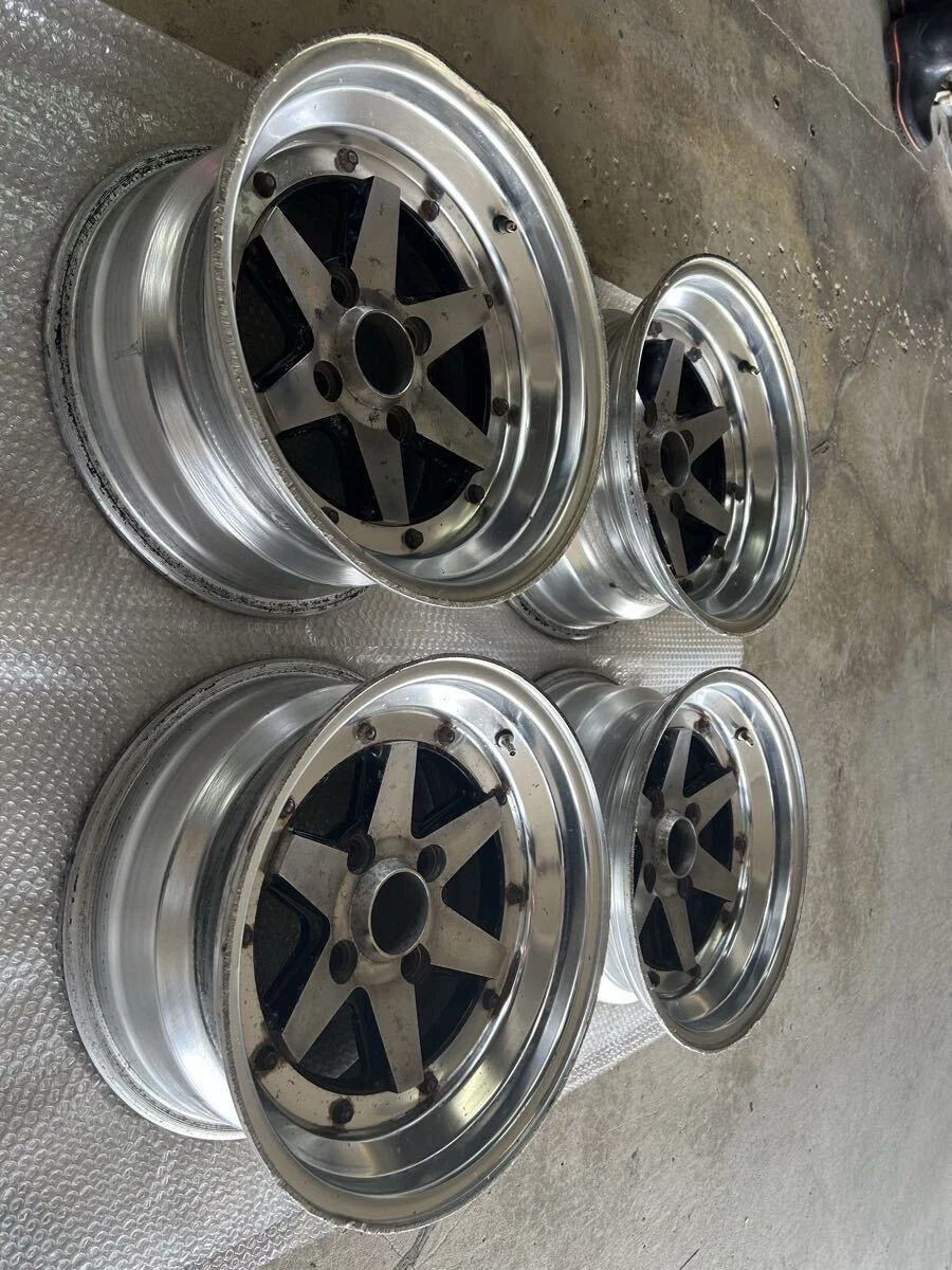 JDM Speed Star Longchamp XR-4 4Wheels no tires 15x7.5+5 8-2 4x114.3 B Type - Image 3