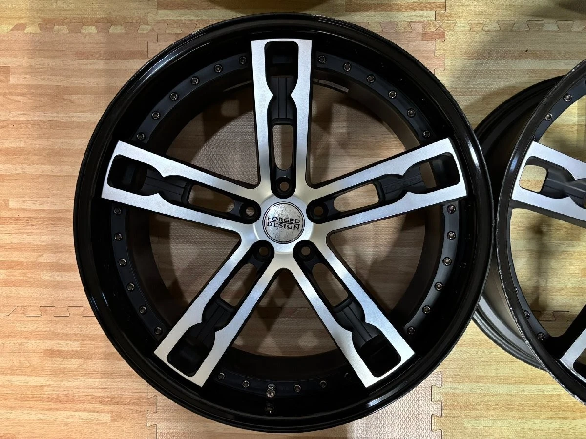 JDM Delivery forging lightweight M'z SPEED FORGED DESIGN 555 225H120 9 No Tires - Image 4