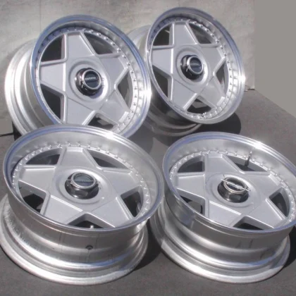 JDM Deep rim Super Size Modena 100-4H 7J +16 +29 wheels for Roadster P No Tires