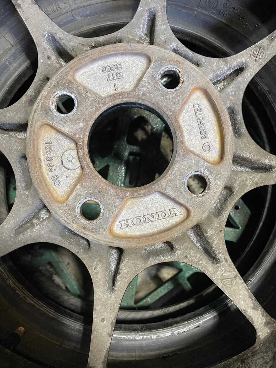 JDM Honda Integra Type R genuine 156J +50 4-lug 114.3 DC2 4-book set r No Tires - Image 7