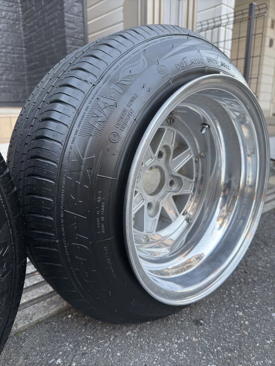 JDM SSR Mark III Speedster 11J C-type Highway Racer Old Car Bosozoku G No Tires - Image 5