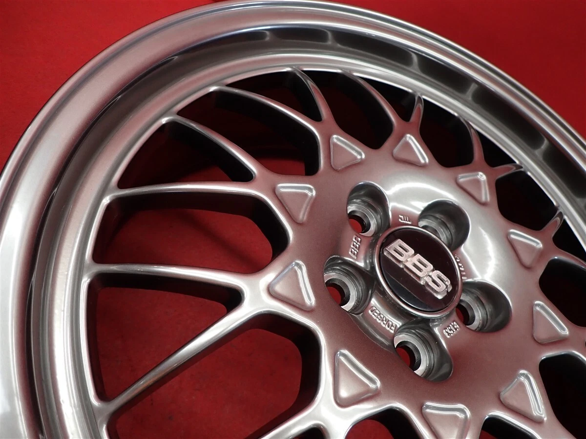 JDM Lightweight 7.1kg 1 pc Subaru genuine BBS used wheels 4Book 7J 17P No Tires - Image 10