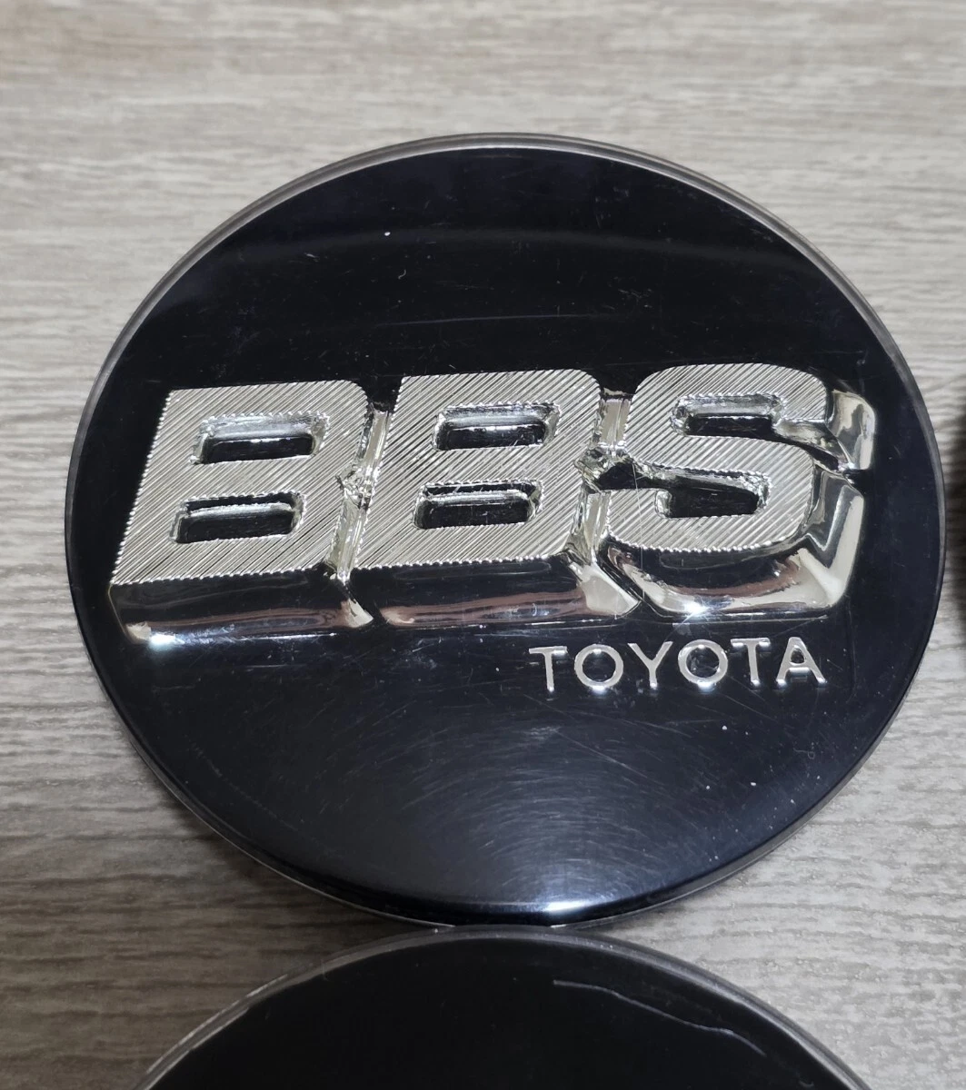 JDM Rare Toyota Genuine BBS Center Caps 70mm for RF LM RG-F RE-L RE-L2 No Tires - Image 4