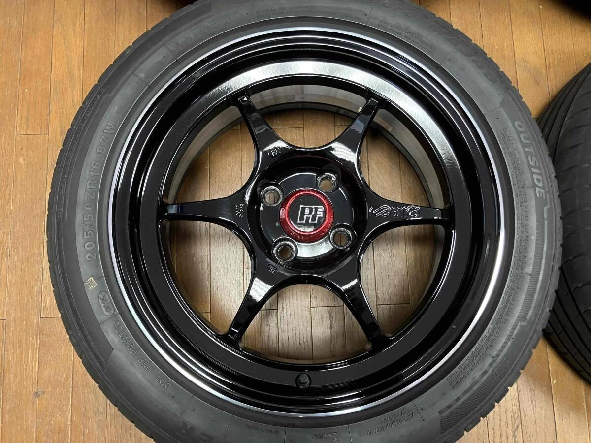 JDM ENKEI PF06 4Wheels No Tire 16x7+35 4x100 Hub67.1 - Image 3