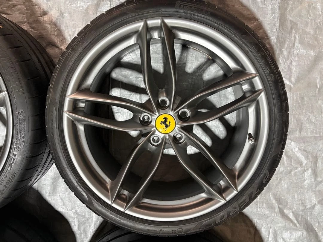 JDM Ferrari 488 GTB Genuine 20 Wheel and Tire Set of 4 No Tires - Image 2