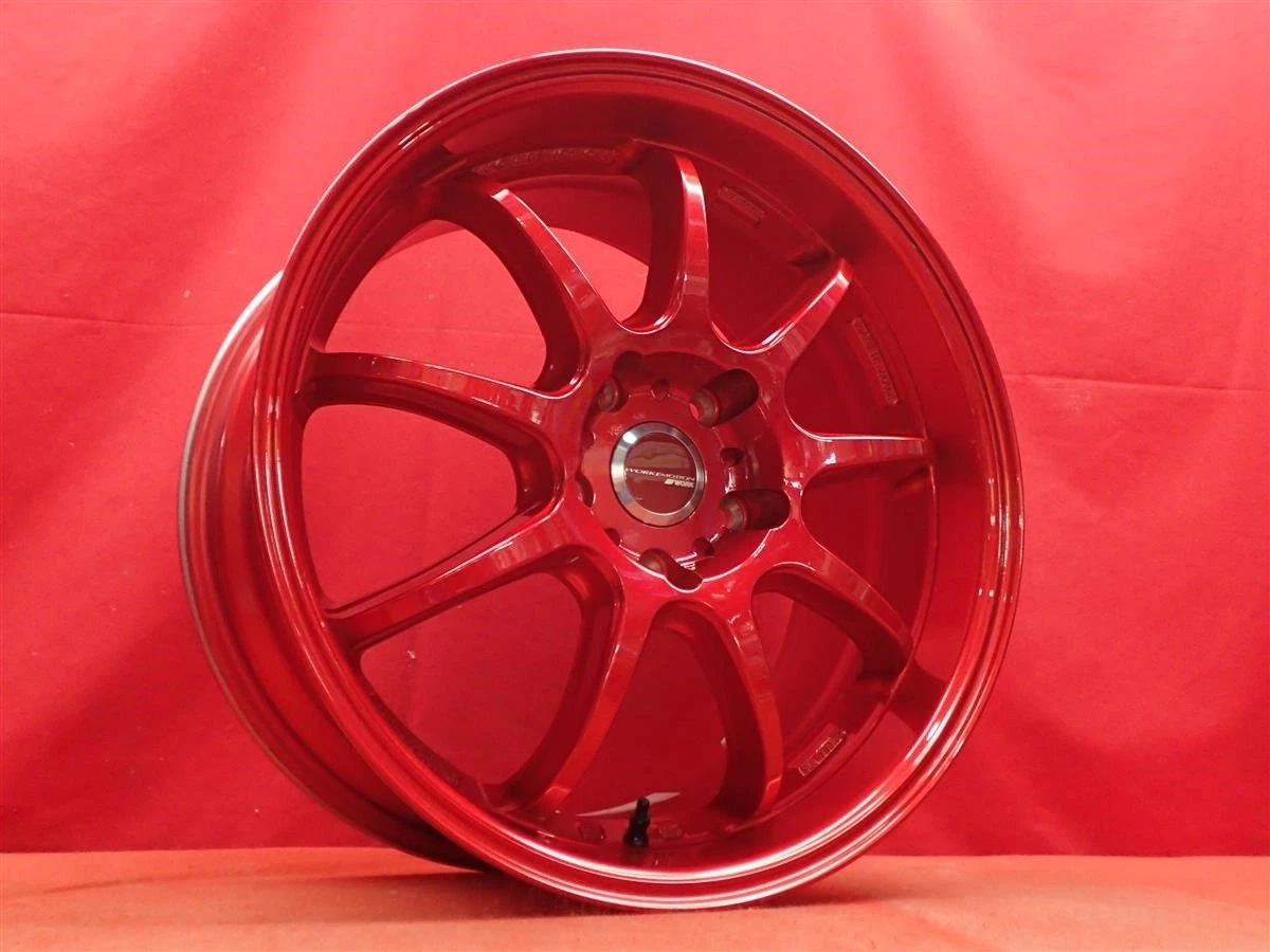 JDM WORK EMOTION D9R Wheels 4-Bolt Pattern 7.5/8.5J-18 PCD120 5x120 +3 No Tires - Image 7