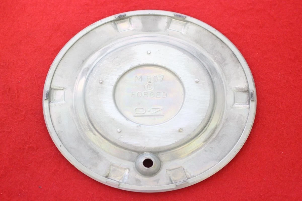 JDM 4 OZ Racing Aftermarket Used Wheel Center Plates Center Covers Emb No Tires - Image 4