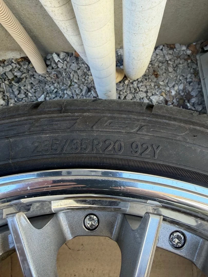 JDM work WORK Gist 20-inch Burr Groove No Tires - Image 6