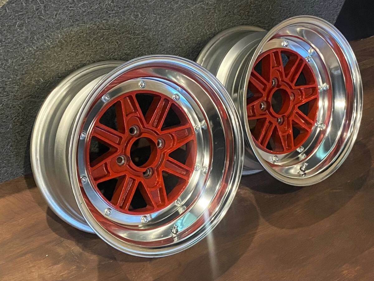 JDM Limited edition out of print SSR Mk3 8J -12 100-4H 2Book Wheels fo No Tires - Image 2