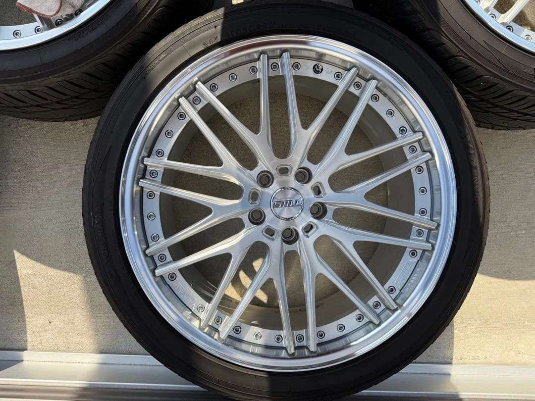 JDM TWS Exlete 20 Aluminum Wheels No Tires - Image 4