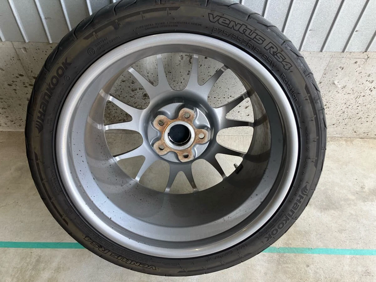 JDM No scratches BBS RE 8.5J 9.5J +24 18114.3 245 275 Celsior Aristo C No Tires - Image 8