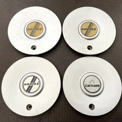 JDM OZ Racing Carlsson HARTGE Genuine Center Caps 4 pieces for 3-piece No Tires