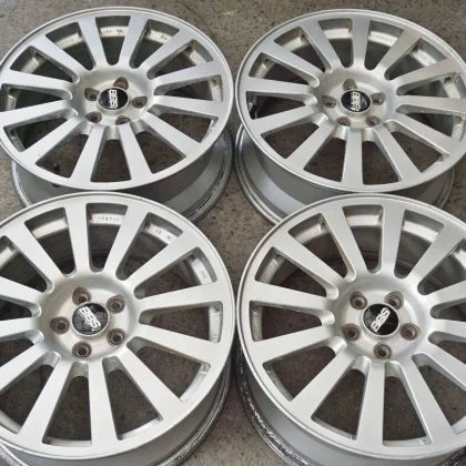 JDM Forged lightweight Subaru genuine option BBS RV722 17in 7J +48 PCD No Tires