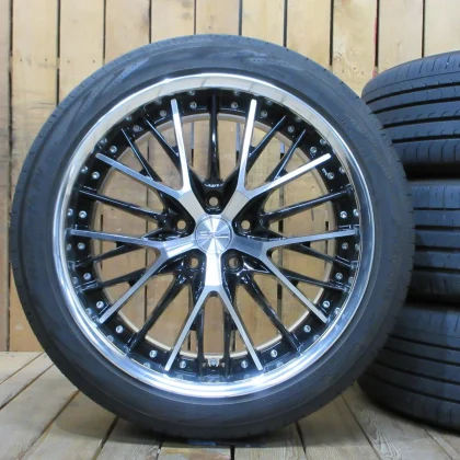 JDM WORK Schwert SG2 198J+45O 225/45R19 Wheels and Tires Set of 4 for No Tires