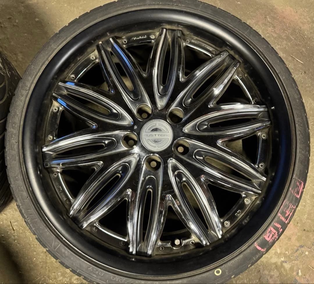 JDM WORK RUSTTERE RT1 19 Wheel Set No Tires - Image 4