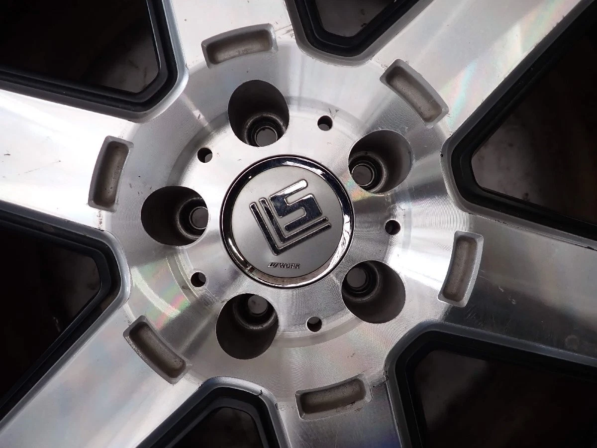 JDM 4BookSET Company Address 20x8.5J 9.5J WORK LS606 Aluminum 5-Hole P No Tires - Image 6