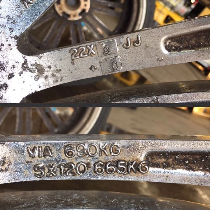 JDM Haute Couture 22-inch tire set pickup required No Tires - Image 4