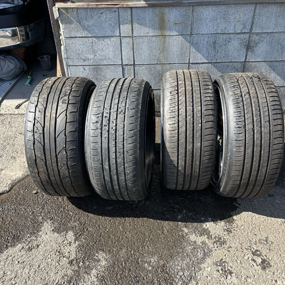 JDM Deep stepped rims by Leonhard Graal 9J10J Crown for Majesta Alphar No Tires - Image 8