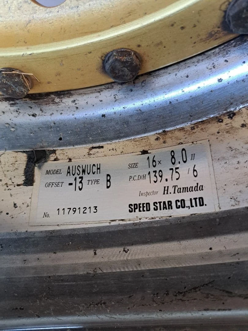 JDM Watanabe Speedster Hilux Surf No Tires - Image 9