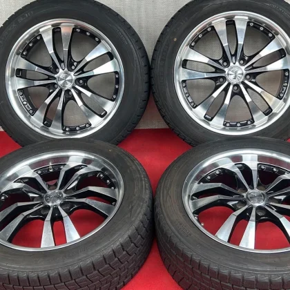 JDM 85% grooved BEST VOLTEC 18 inch x 7.5J +48 No Tires