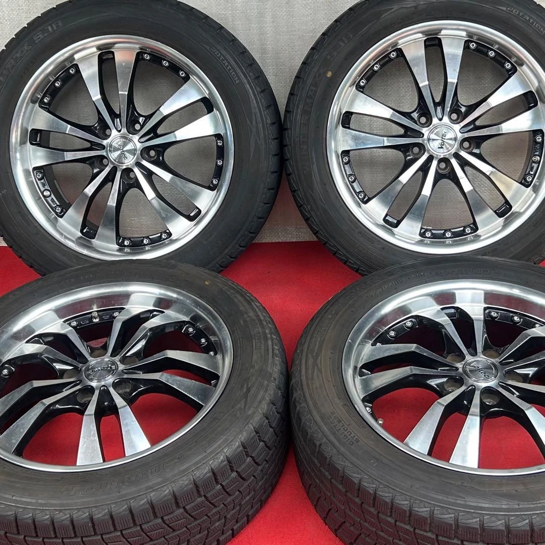 JDM 85% grooved BEST VOLTEC 18 inch x 7.5J +48 No Tires