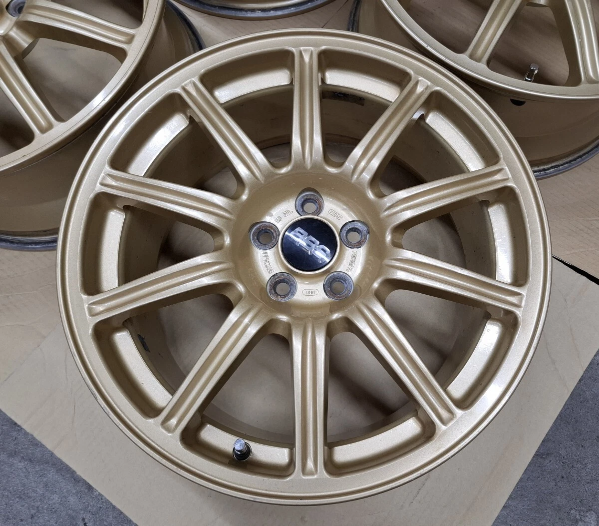JDM Subaru Impreza WRX STI BBS 4wheesl 17x7.5+53 5x100 Legacy BRZ Forester - Image 8