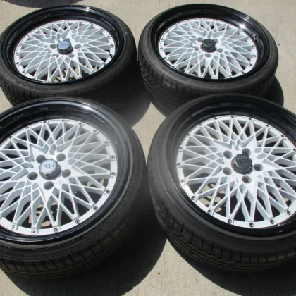 JDM SSR Formula Mesh 19-inch wheels PCD 114.3 5x8.5JJ 10JJ offset F +1 No Tires