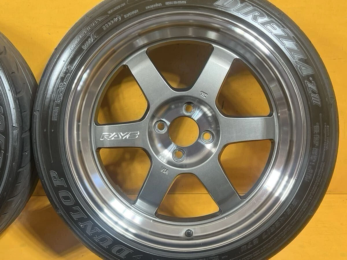 JDM RAYS Volk Racing TE37V SL Limited Edition 17-inch 7.5j +30 pcd100 No Tires - Image 3
