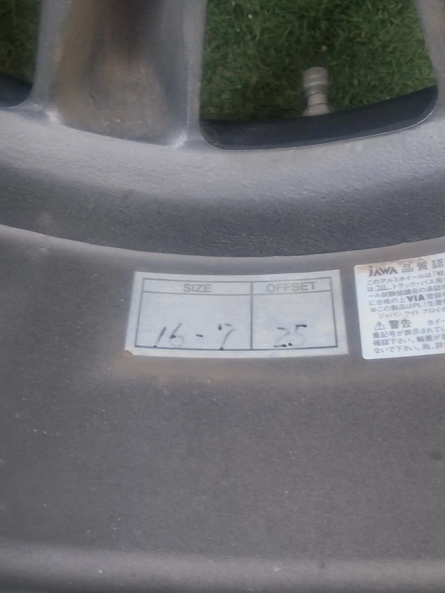 JDM Watanabe F8 16/4H/100 Wheel 4Book No Tires - Image 7