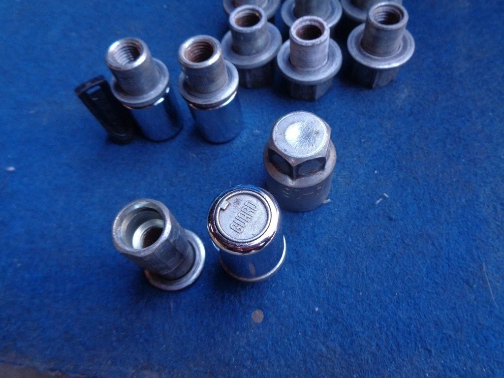 JDM Rare SSR MK-II 7J/+11 PCD 110 M12x1.5 with dedicated rock nuts 4-b No Tires - Image 10