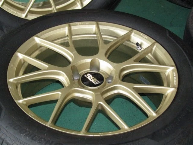 JDM BBS RE-V7 Forged Gold Wheels No Scratches for X-Trail Harrier NX C No Tires - Image 4