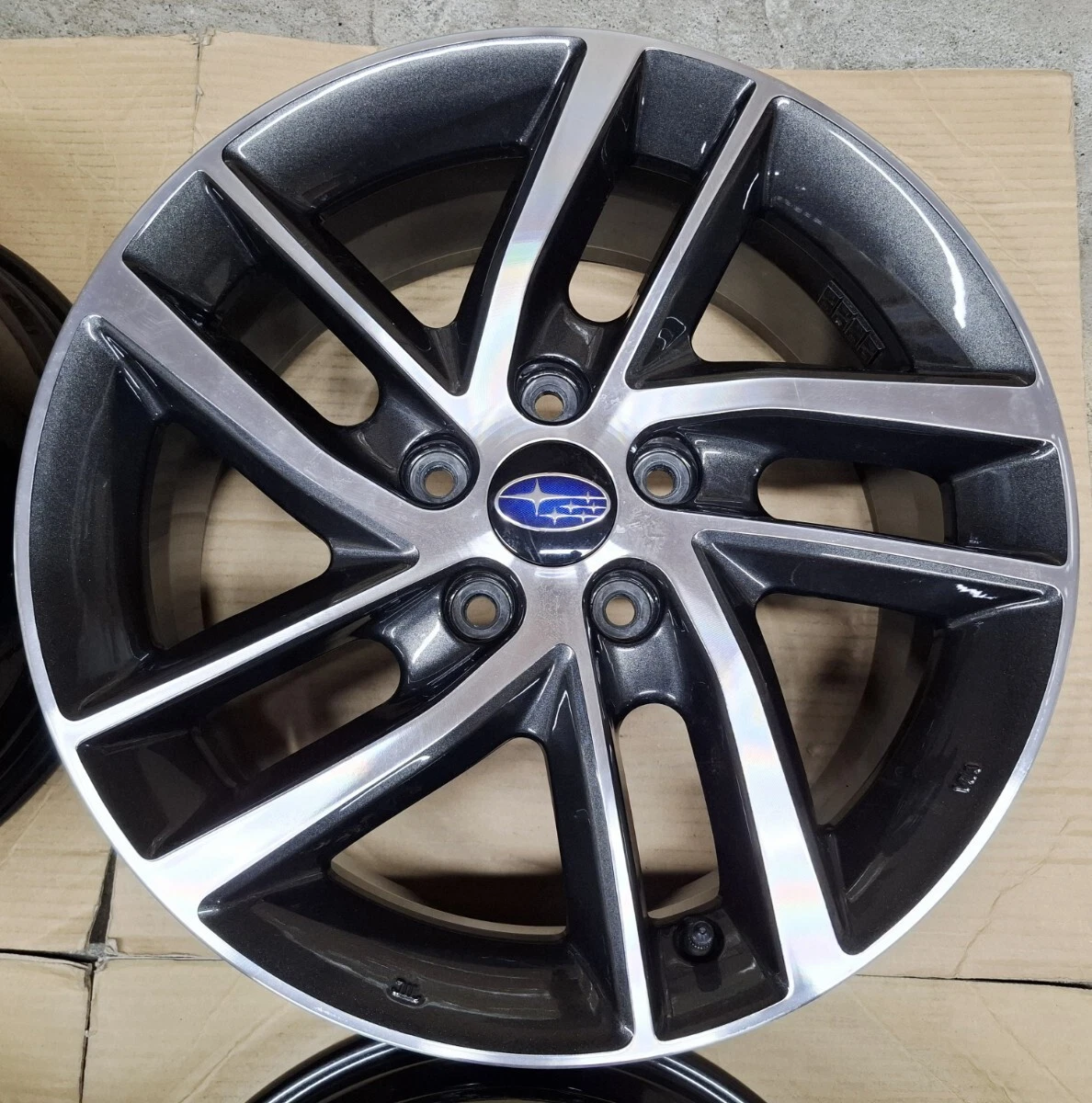 JDM Superb Condition Subaru VN Levorg Genuine Optional Wheels 4Book 17 No Tires - Image 5