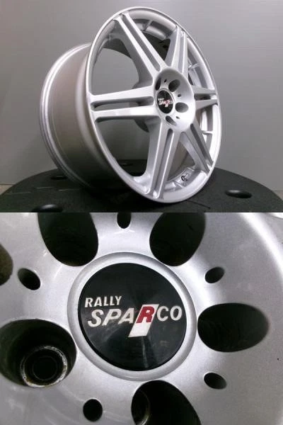 JDM Out of print rare RALLY SPARCO TARMAC 178J +38 5H100 wheels. Rare No Tires - Image 2