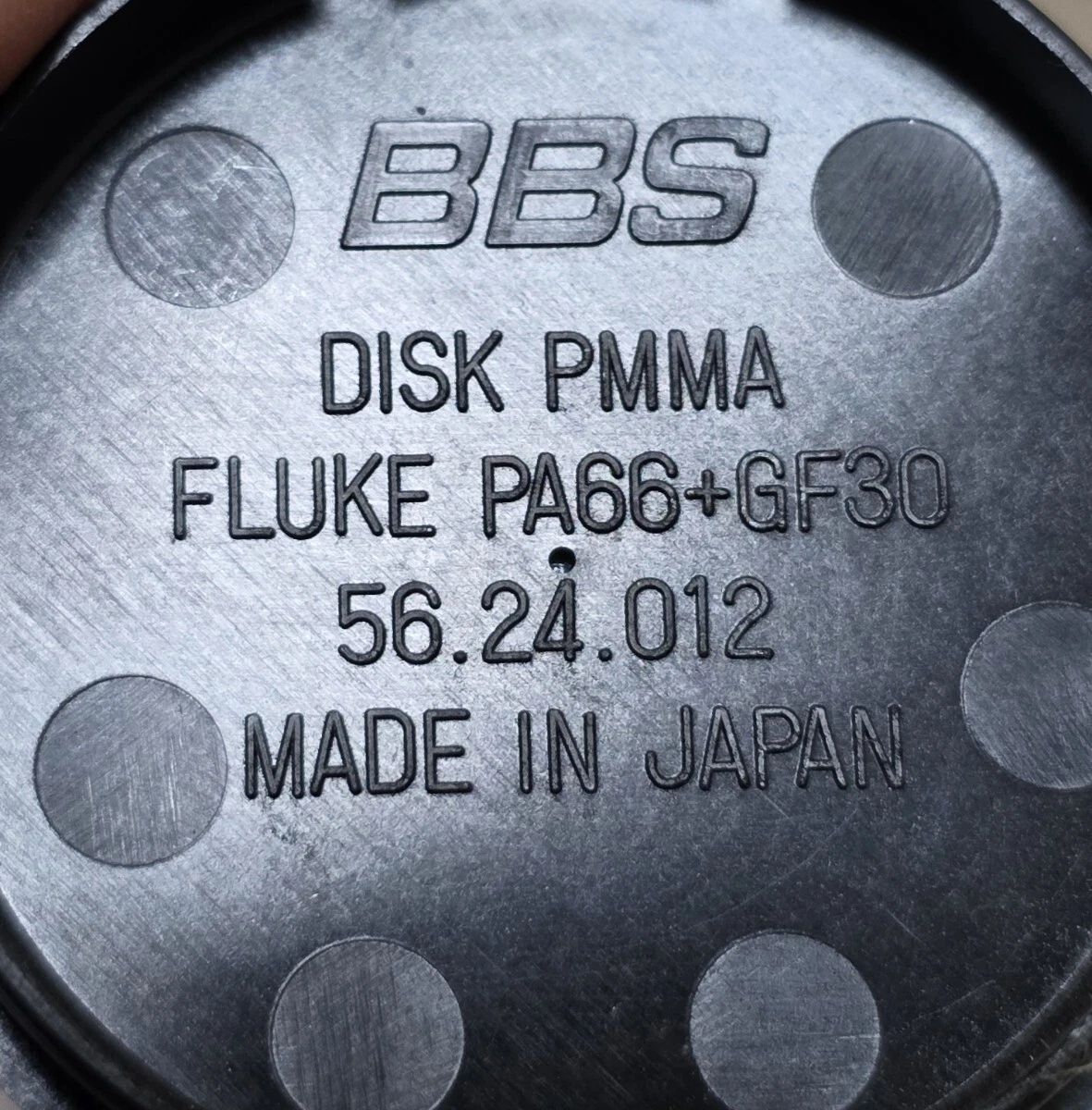 JDM Lightly used BBS center cap 56mm RF LM RG-F RE-L RE-L2 RG-R 56 24 No Tires - Image 9