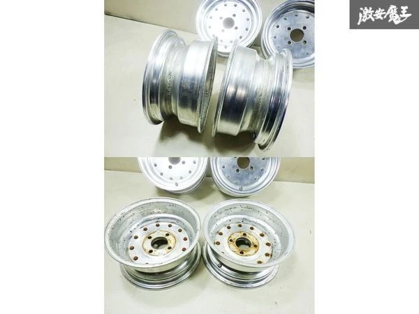 JDM Old car SSR Speedster Mark I 13PCD110 4H 4-hole Measured value 5J No Tires - Image 8