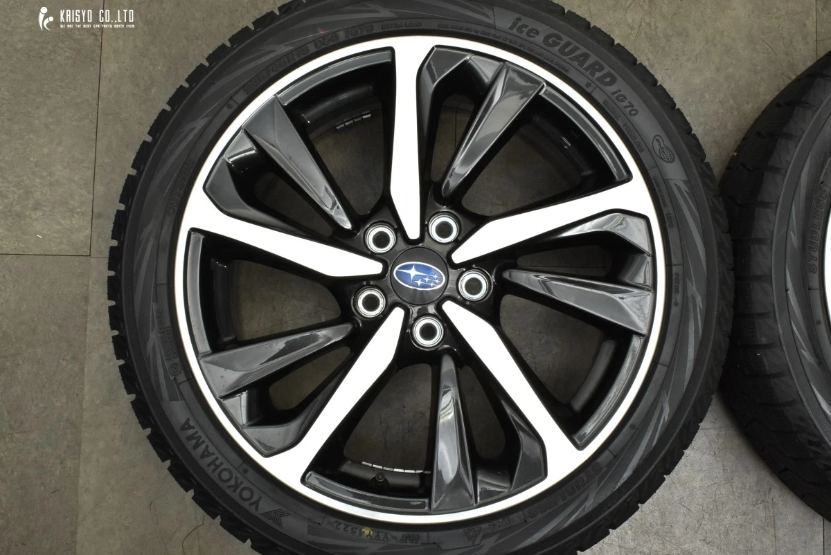 JDM Sharpened Groove Subaru Levorg VN OEM 18-inch 7.5J +55 PCD114.3 Yo No Tires - Image 3