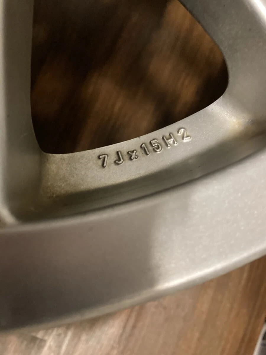 JDM Black Cromodora Race 2000 15 7J +38 100 4Book wheels for Roadster No Tires - Image 2