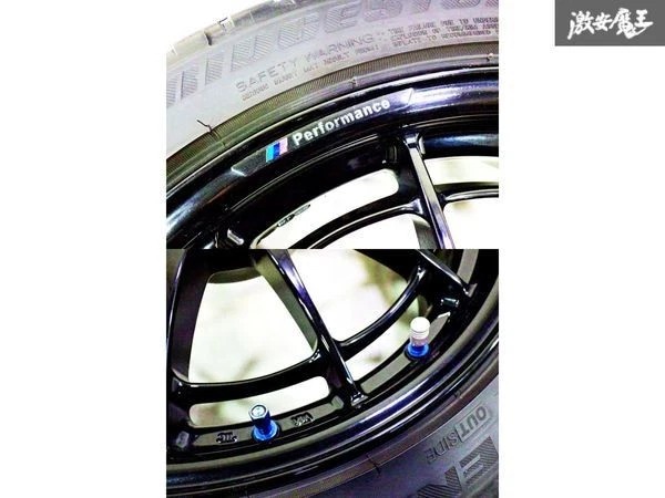 JDM Good condition ENKEI NT03 +M wheels 4-piece set 188J +35 PCD120 5 No Tires - Image 6