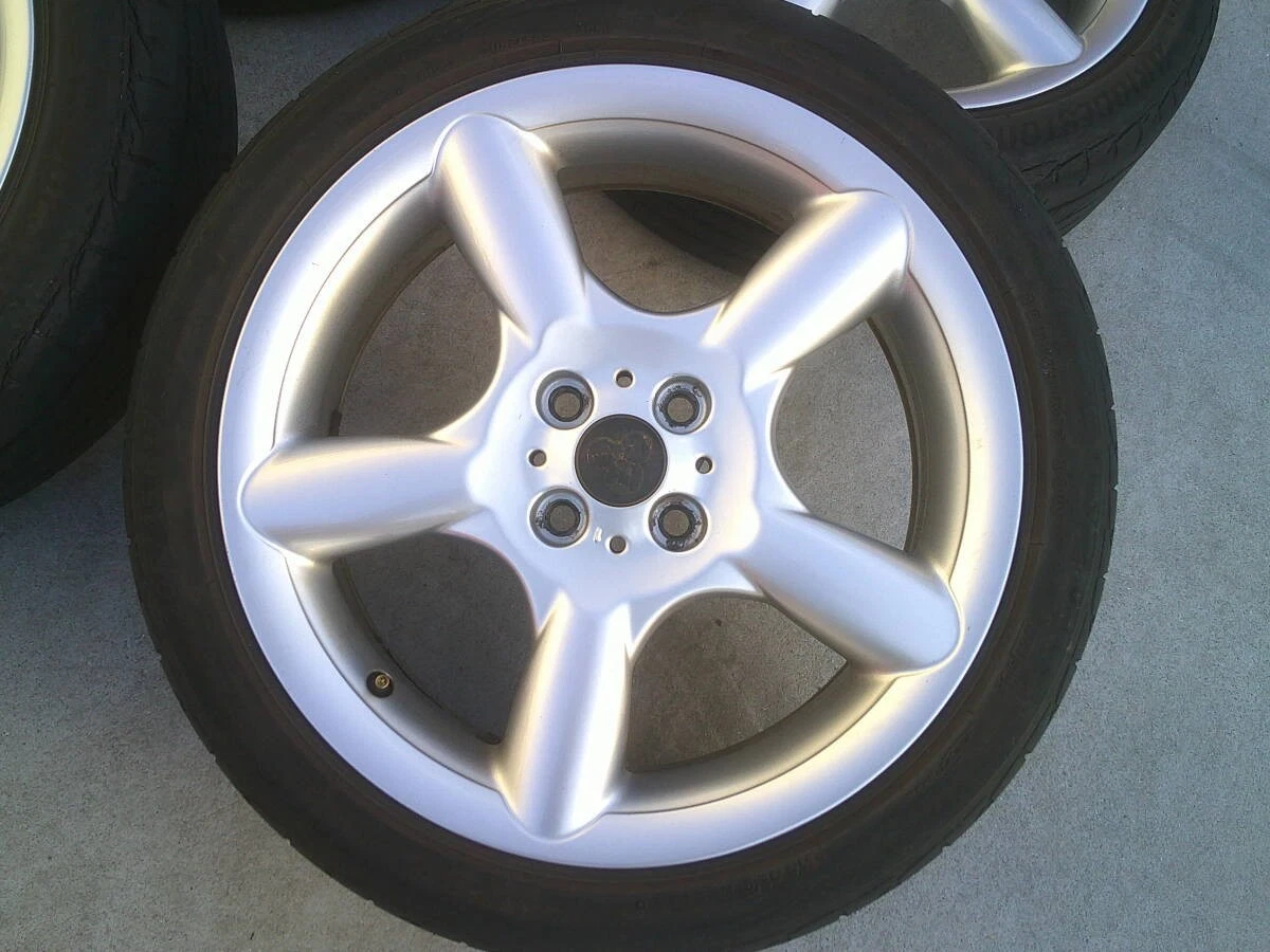 JDM BMW Mini Genuine 17 Aluminum Wheels 4-Bolt Pattern 7J x 17 +48 PCD No Tires - Image 5