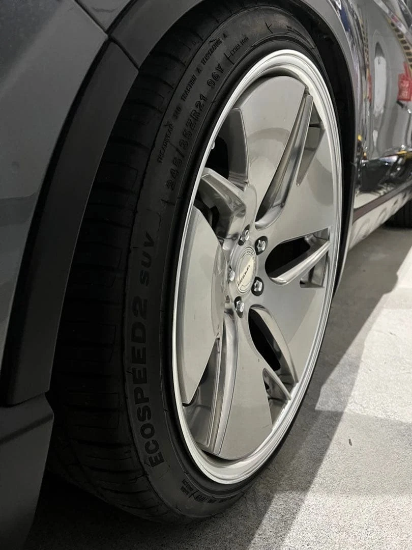 JDM Work Gnosis CVD 21 inch 9.5j 32 114.3 No Tires - Image 5