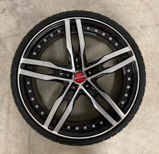 JDM Used AME Sharlen XF-55 20x8J 5H114.3 +38 4-Book Set Available for No Tires - Image 6