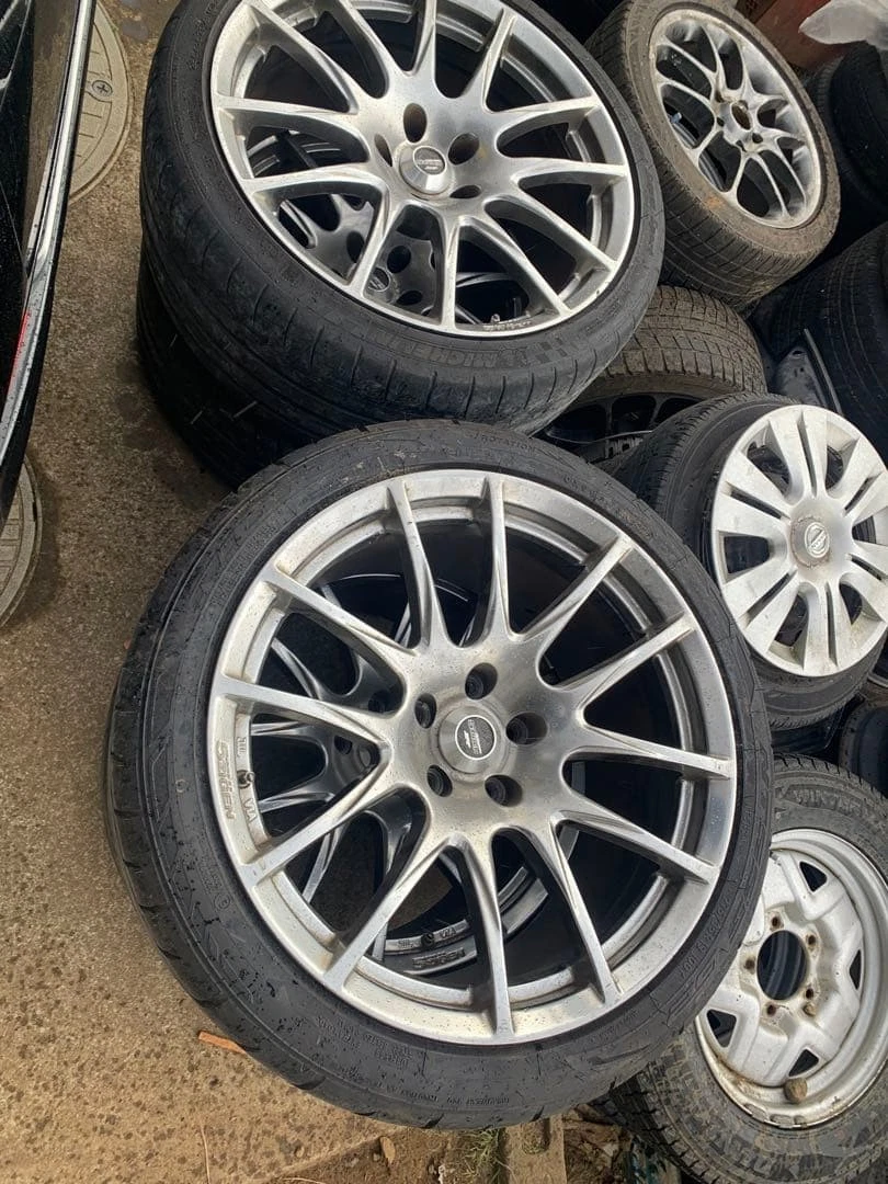 JDM 5ZIGEN 19-inch Pro Racer 4Book9J10J with tires No Tires