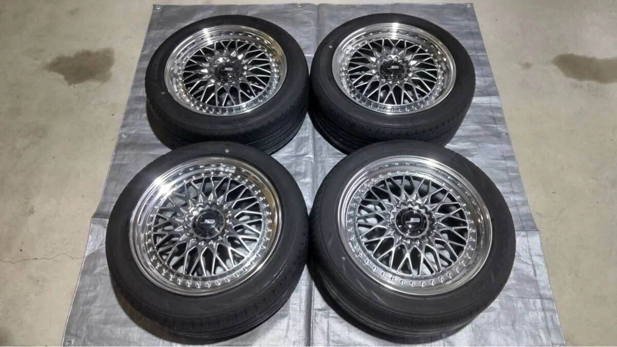 JDM Wheels: SSR Professor Mesh Under 18-inch +49. Tires: Bridgestone L No Tires
