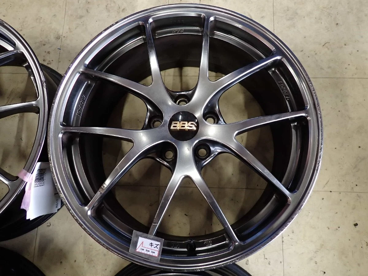 JDM 4Book Company 18x8J BBS RI-A 015 FORGED Aluminum 5-Lug PCD 112mm + No Tires - Image 3