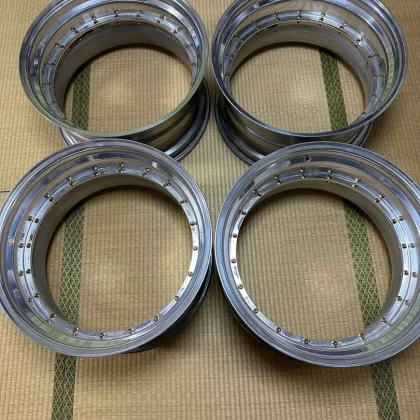 JDM BBS LM Rebarrel Rim 4-Book Set No Tires